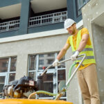 outdoor concrete and brick cleaning