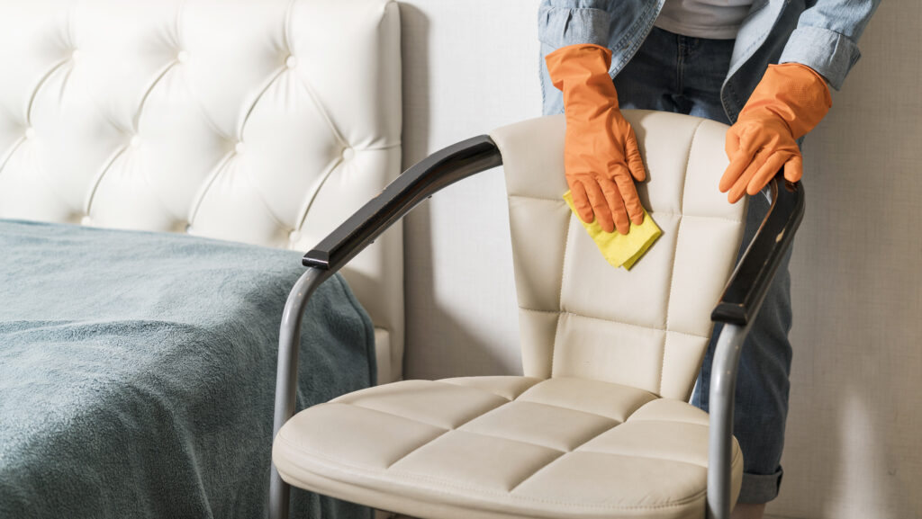 Cleanster leather couch cleaning