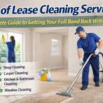 End of lease cleaning services