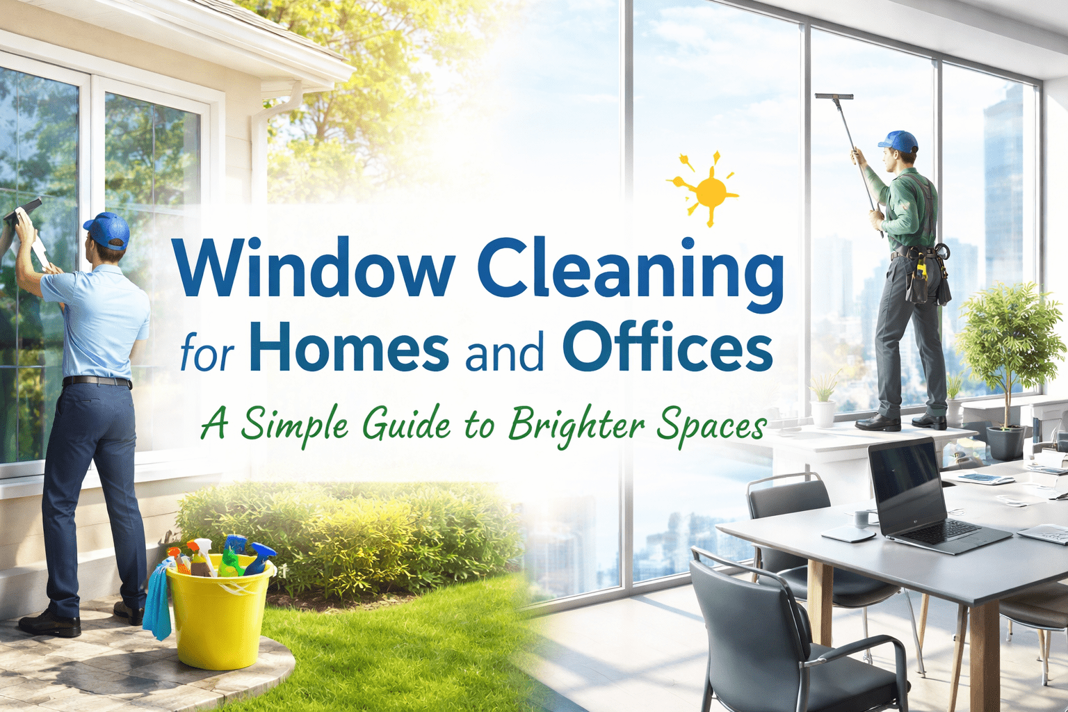 Window Cleaning for Homes and Offices
