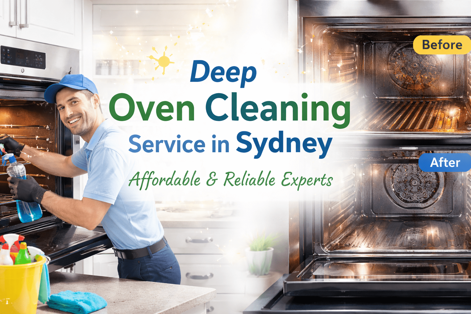 Oven cleaning for homes and kitchens in Sydney