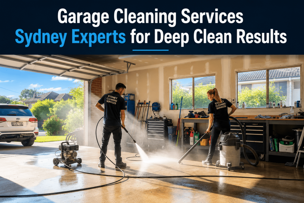 Garage cleaning services Sydney